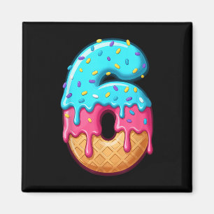 67 Ice Cream Drip Meme Funny 6 7 Halloween Costume Magnet