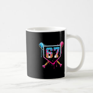 67 Ice Cream Drip Meme Funny Six Seven Gen Alpha ( Coffee Mug