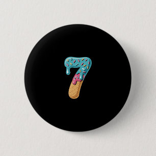 67 Ice Cream Drip Meme Funny Six Seven Matching Pa 6 Cm Round Badge