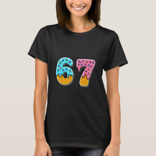 67 Ice Cream Drip Meme Funny Trendy Meme For Men W T-Shirt