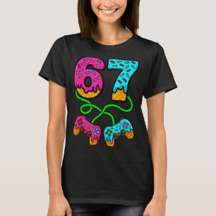 67 Ice Cream Drip Meme Gamer Six Seven Gen Alpha S T-Shirt