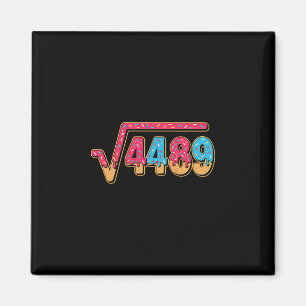 67 Ice Cream Drip Meme Math Teacher School Square  Magnet