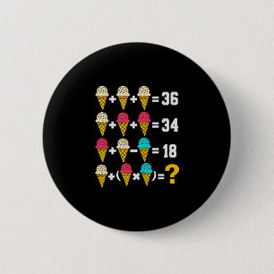 67 Ice Cream Drip Meme Order Of Operations Math Te 6 Cm Round Badge