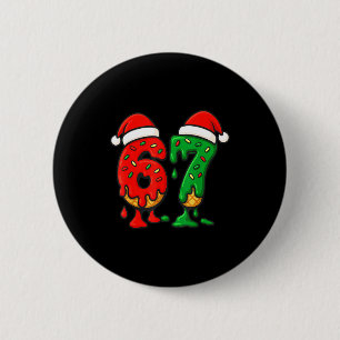 67 Ice Cream Drip Meme Six Seven Christmas Men Wom 6 Cm Round Badge