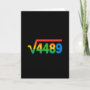 67 Ice Cream Drip Meme Square Root 4489 Card