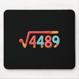 67 Ice Cream Drip Meme Square Root 4489 Mouse Pad