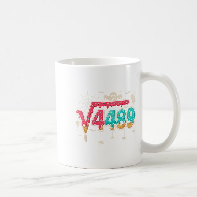 67 Ice Cream Drip Meme Square Root 4489 Slang Math Coffee Mug (Right)