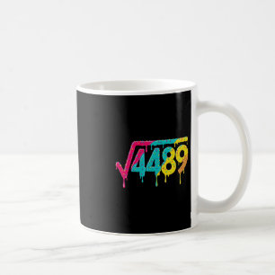67 Ice Cream Drip Meme Square Root 4489 Slang Teac Coffee Mug