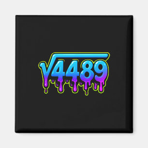 67 Ice Meme Square Root 4489 Slang Math Teacher Magnet