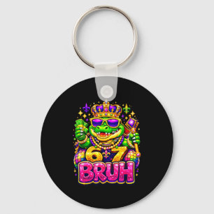 67 Mardi Gras Party Alligator Key Ring
