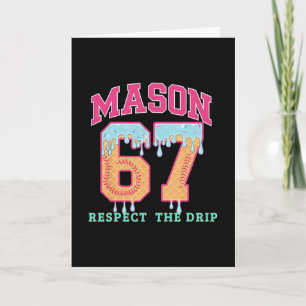 67 Mason Ice Cream Sell Drip Respect The Drep Card