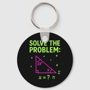 67 Math Meme Solve The Problem Funny Teachers Stud Key Ring