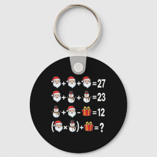 67 Math Teacher Christmas Meme Six Seven Quiz Equa Key Ring