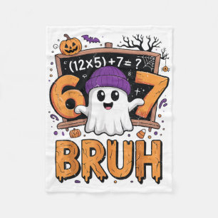67 Math Teacher Halloween Costume Mathematics Math Fleece Blanket