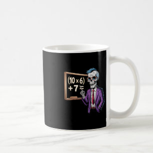 67 Math Teacher Meme Brainrot Six Seven Halloween  Coffee Mug