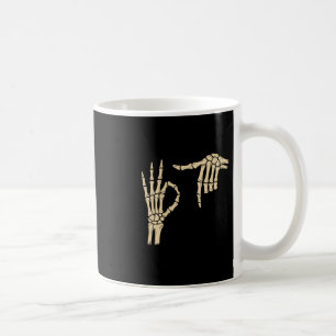 67 Meme 6 7 Skeleton Halloween Six Seven Gen Alpha Coffee Mug