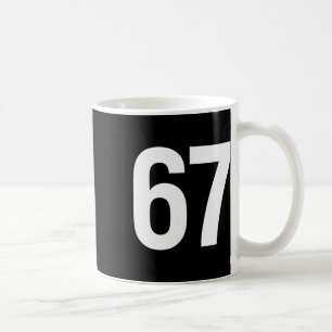 67 Meme Alpha Gen-z Aura Energy Style Coffee Mug