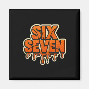 67 Meme B-ball Player Basketball Ice Cream Drip Fu Magnet