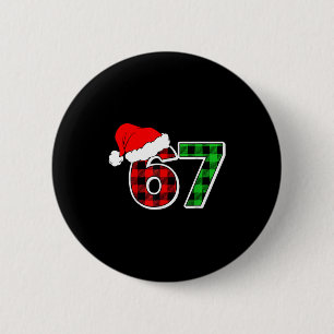 67 Meme Christmas Six Seven Xmas Men Women Boys Gi 6 Cm Round Badge