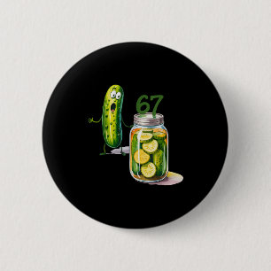 67 Meme Ckle Surprise A Jar Of Sliced Ckles Cuber 6 Cm Round Badge