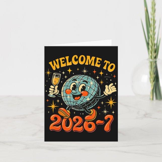 67 Meme Countdown Happy New Year Funny Drip Number Card (Front)