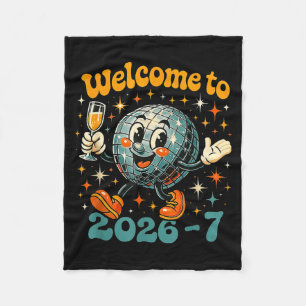 67 Meme Countdown Happy New Year Funny Drip Number Fleece Blanket
