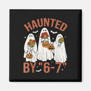 67 Meme Cute Boo Halloween Costume Haunted Magnet