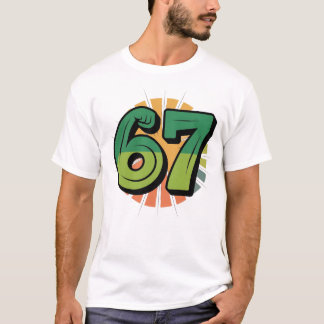 67 Meme Food Avocado Fitness T-Shirt