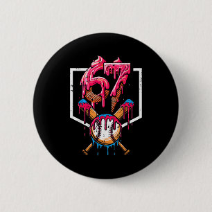 67 Meme Funny 6 7 Men Women Kids Youth Boys Girls Cm Round Badge