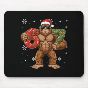 67 Meme Funny Big Foot Six Seven Christmas Xmas Sa Mouse Pad