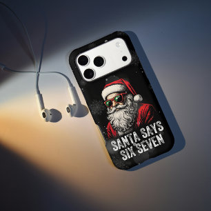 67 Meme Funny Santa Says Six Seven Christmas