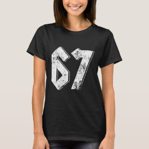 67 Meme Funny Six Seven Meme 6 7 T-Shirt