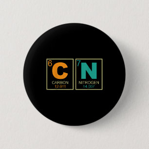 67 Meme Funny Teacher Science Periodic Table Retro 6 Cm Round Badge