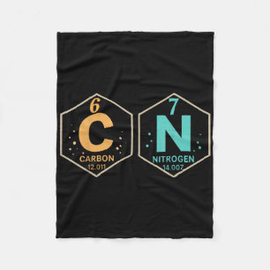 67 Meme Funny Teacher Science Periodic Table Retro Fleece Blanket