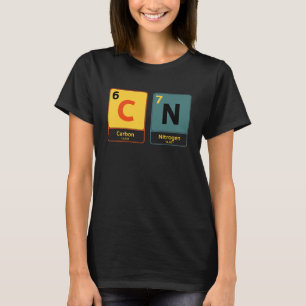 67 Meme Funny Teacher Science Periodic Table Retro T-Shirt