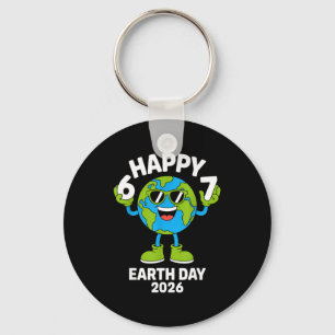 67 meme gen six seven happy 6 7 earth day 2026 kid key ring