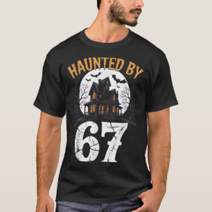 67 Meme Halloween Costume Brainrot Haunted 6 7 Six T-Shirt