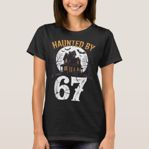 67 Meme Halloween Costume Brainrot Haunted 6 7 Six T-Shirt