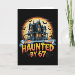 67 Meme Halloween Costume Haunted _2 Card