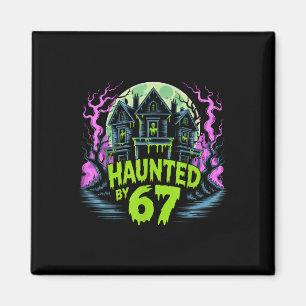 67 Meme Halloween Costume Haunted _4 Magnet