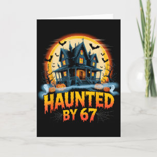 67 Meme Halloween Costume Haunted By 6-7 Brainrot  Card