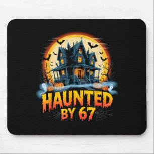 67 Meme Halloween Costume Haunted By 6-7 Brainrot Mouse Pad