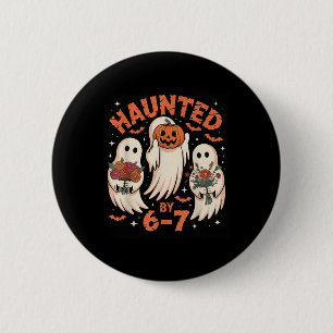 67 Meme Halloween Haunted 6 Cm Round Badge