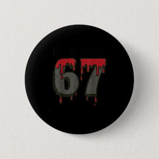67 Meme Halloween Haunted Spooky - Six Seven Gen A 6 Cm Round Badge