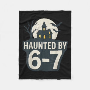 67 Meme Halloween House Spooky - Six Seven Gen Alp Fleece Blanket