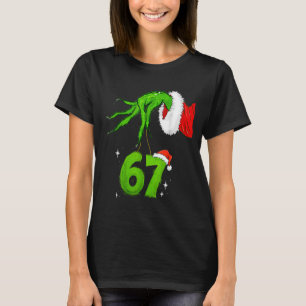 67 Meme Humor 6-7 Funny Six Seven Christmas T-Shirt