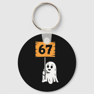 67 Meme Humor 6-7 Six Seven Halloween Key Ring