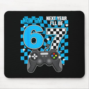 67 meme kids gaming 6th birthday 6 year old boys mouse pad