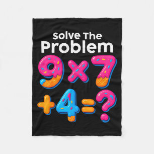 67 Meme Math Teacher Ice Cream Drip 6 7 Brainrot S Fleece Blanket