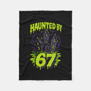 67 Meme Parents Halloween Costume Brain Rot 6-7 Si Fleece Blanket